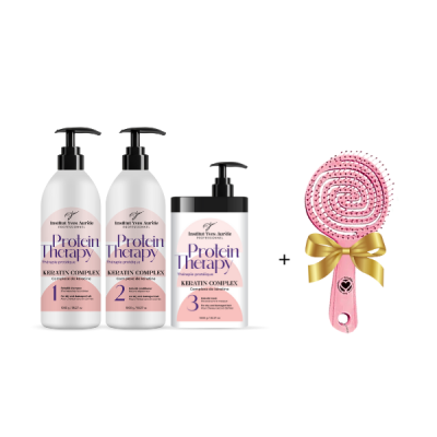 Proteïnetherapieset MAX + CADEAU (Haarborstel)!